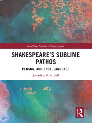 cover image of Shakespeare's Sublime Pathos